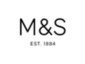 A black and white logo with the text M&S EST. 1884.